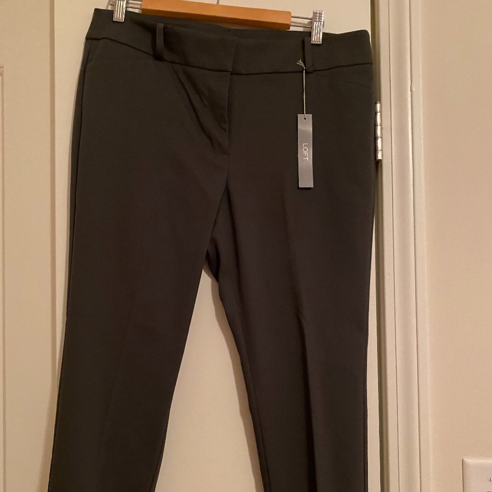 Loft Gray "Work" Pants